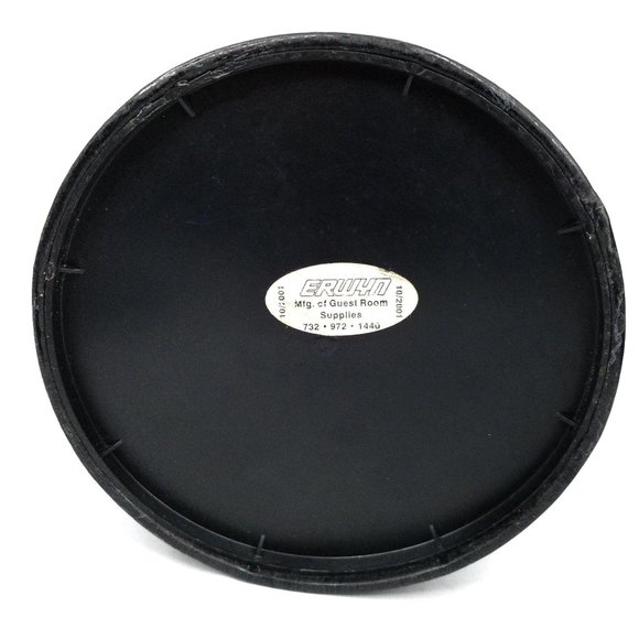 Vintage Ice Bucket Black White Marbled Pattern - Picture 9 of 12